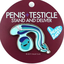 Penis Enamel Lapel Pin