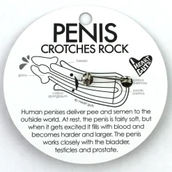 Penis Enamel Lapel Pin