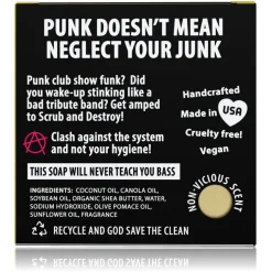Please Wash The Buttocks Punk Rock Soap