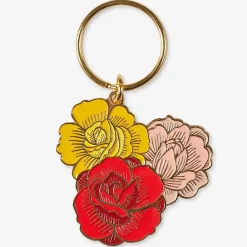 Posy Flowers Keychain