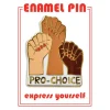 Pro-Choice Hands Enamel Pin