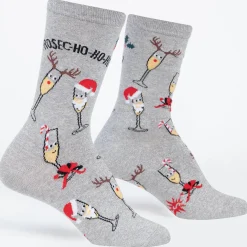Prosec-Ho-Ho-Ho Women's Crew Socks