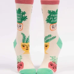 Proud Plant Mom Crew Socks