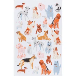 Puppos Printed Dishtowel