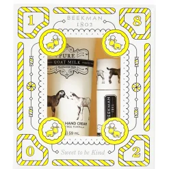 Pure Goat Milk Hand Cream & Lip Balm Set