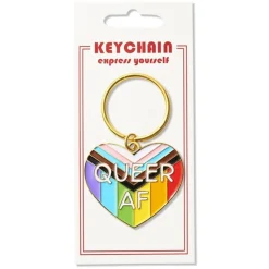 Queer Af Keychain