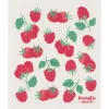 Raspberries Swedish Sponge Cloth