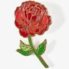 Red Rose Pin