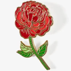 Red Rose Pin