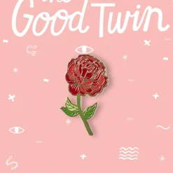 Red Rose Pin