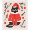 Santa Paws Swedish Dishcloth