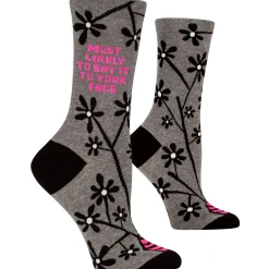 Say It To Your Face Crew Socks