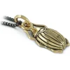 Scarab Beetle Bronze Necklace
