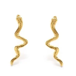 Serpent Stud Earrings