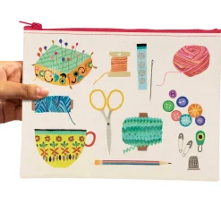 Sewing Kit Zipper Pouch