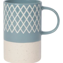 Slate Blue Etch Mug