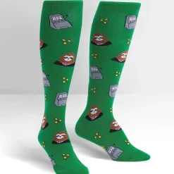 Sloth Machine Knee Socks