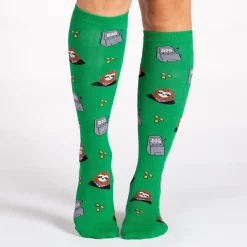 Sloth Machine Knee Socks