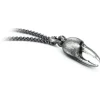 Small Crab Claw Necklace Silver