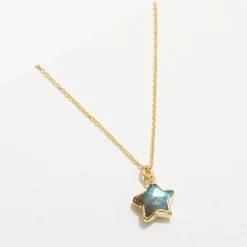 Smith Necklace Labradorite