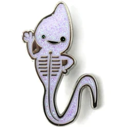 Sperm Sparkly Lapel Pin