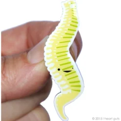Spine Lapel Pin