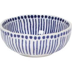 Sprout Stamped Pinch Bowls Set Of 4