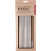 Stainless Steel Straws Set Of 10