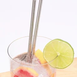 Stainless Steel Straws Set Of 10