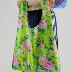 Standard Baggu Lime Rose