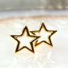 Stars Studs Gold Vermeil
