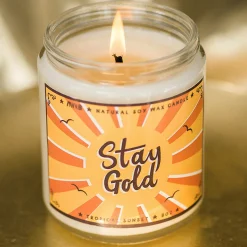 Stay Gold Soy Candle