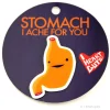 Stomach Lapel Pin