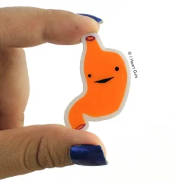 Stomach Lapel Pin