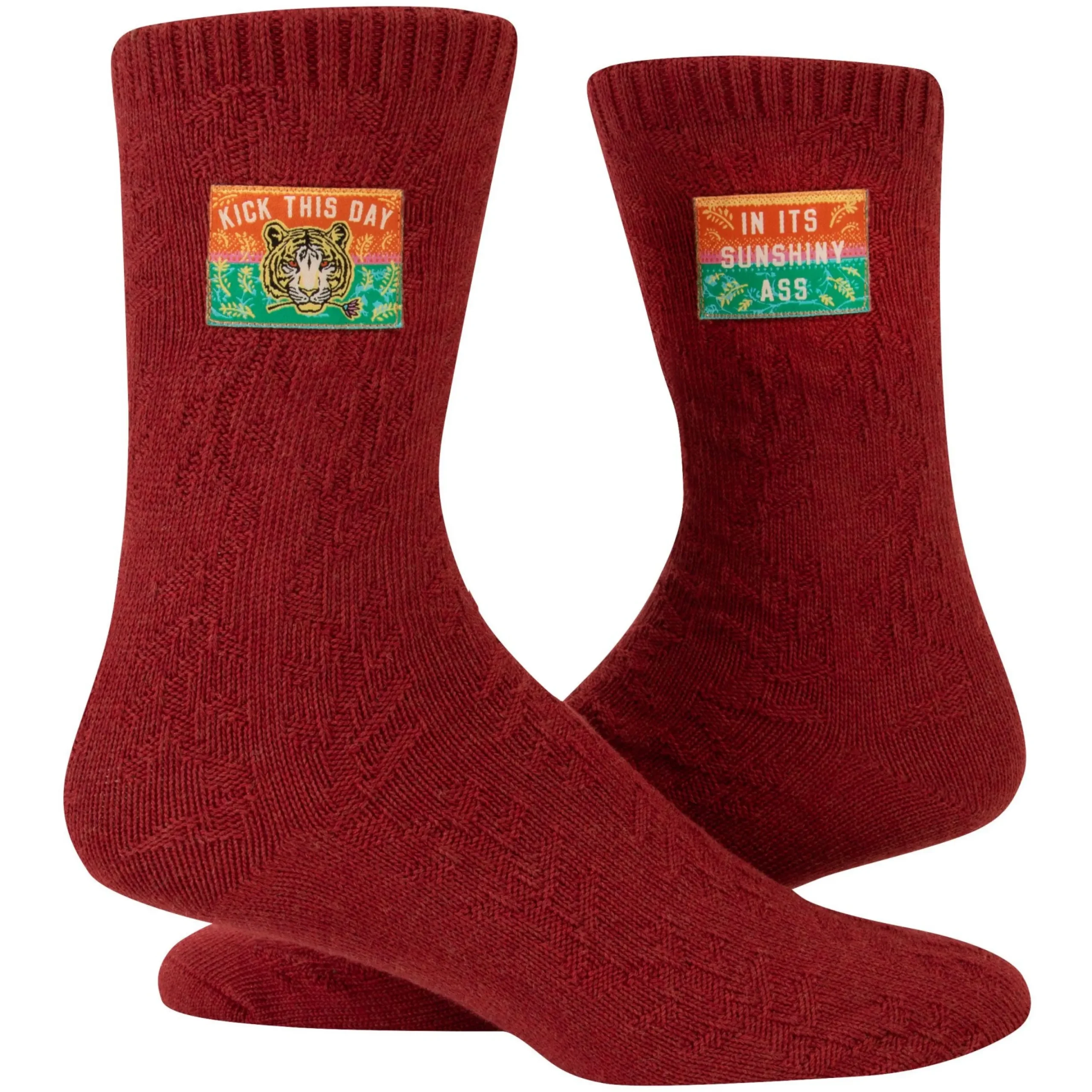Sunshiny Ass Tag Socks