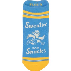 Sweatin' For Snacks Sneaker Socks