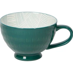 Teal Latte Mug