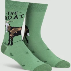 The G.O.A.T. Men's Crew Socks