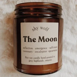 The Moon Tarot Candle
