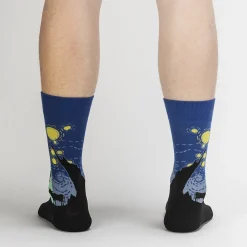 The Starry Flight Men's Crew Socks