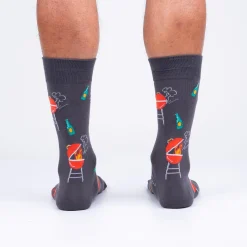 The Steaks Are High Men's Crew Socks