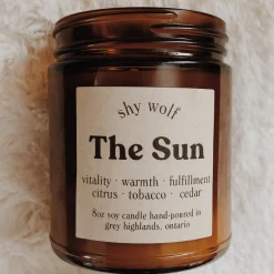 The Sun Tarot Candle