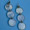 Tiered Disco Earrings