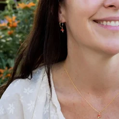 Tiny Mushroom Necklace