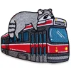 Toronto Raccoon Streetcar Patch