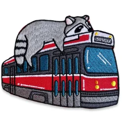 Toronto Raccoon Streetcar Patch