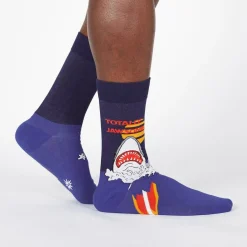 Totally Jawsome! Men's Crew Socks