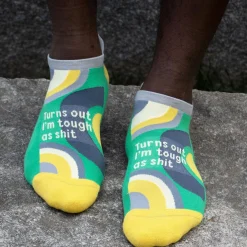 Tough As Shit Sneaker Socks