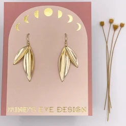 Two Leaves Earrings