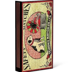 Vintage Gramophone Box Of Matches